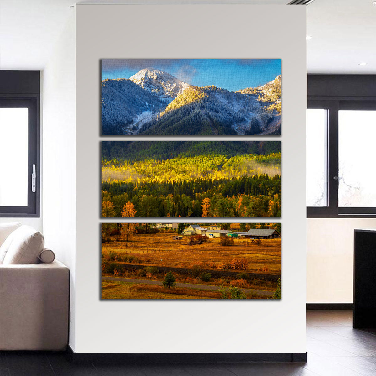 Ski Hill Wall Art