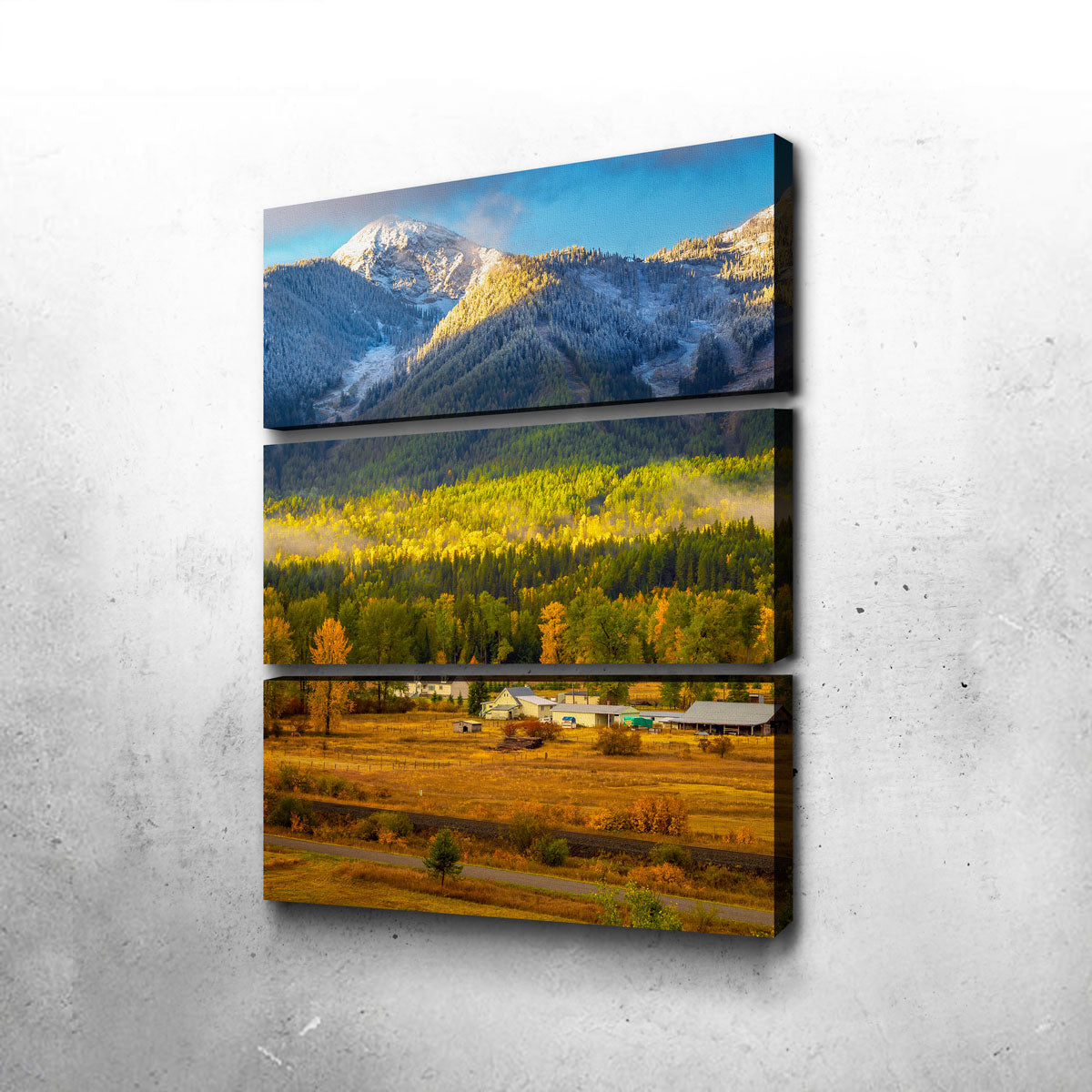 Ski Hill Wall Art