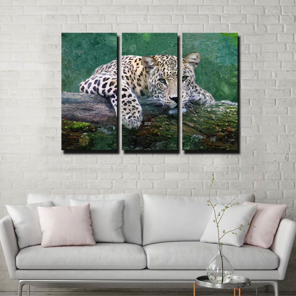 Snow Leopard Wall Art