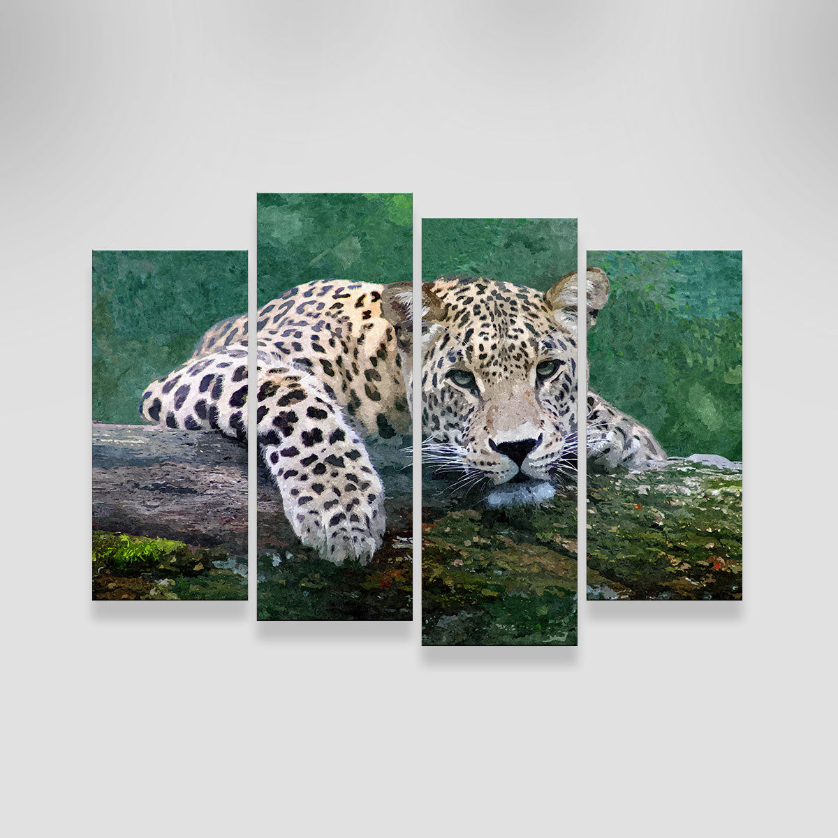 Snow Leopard Wall Art