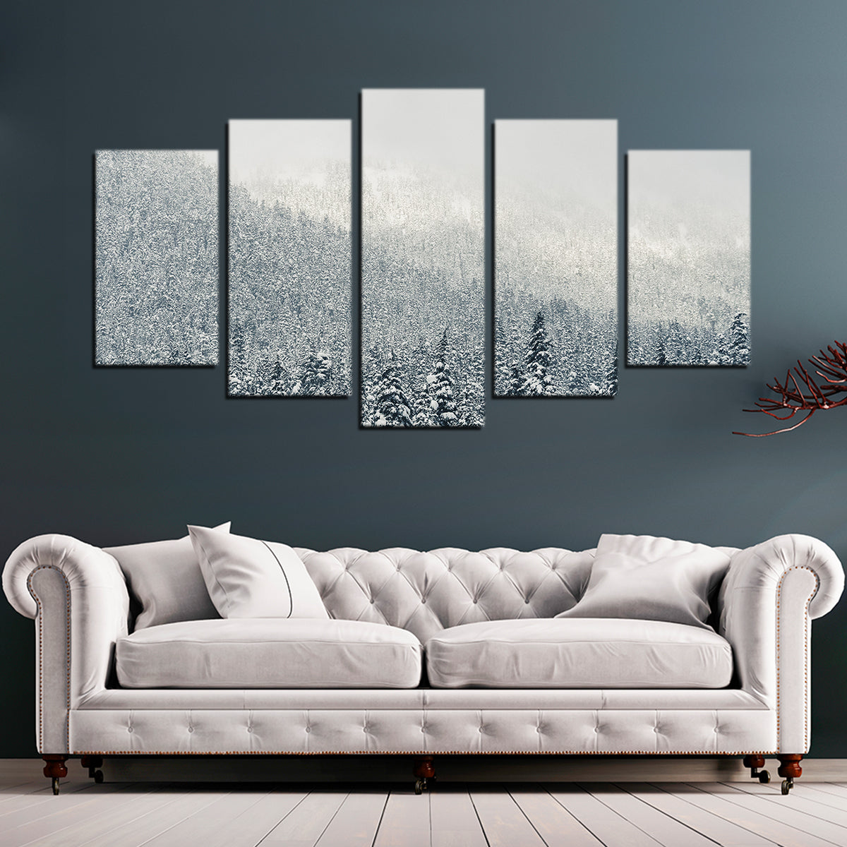 Snowy Mountains Wall Art