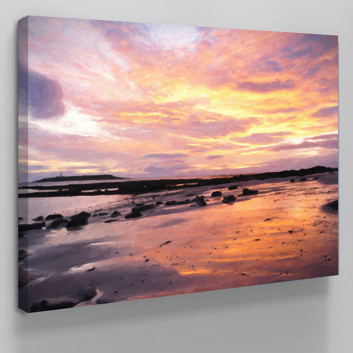 Soft Golden Sunrise Wall Art