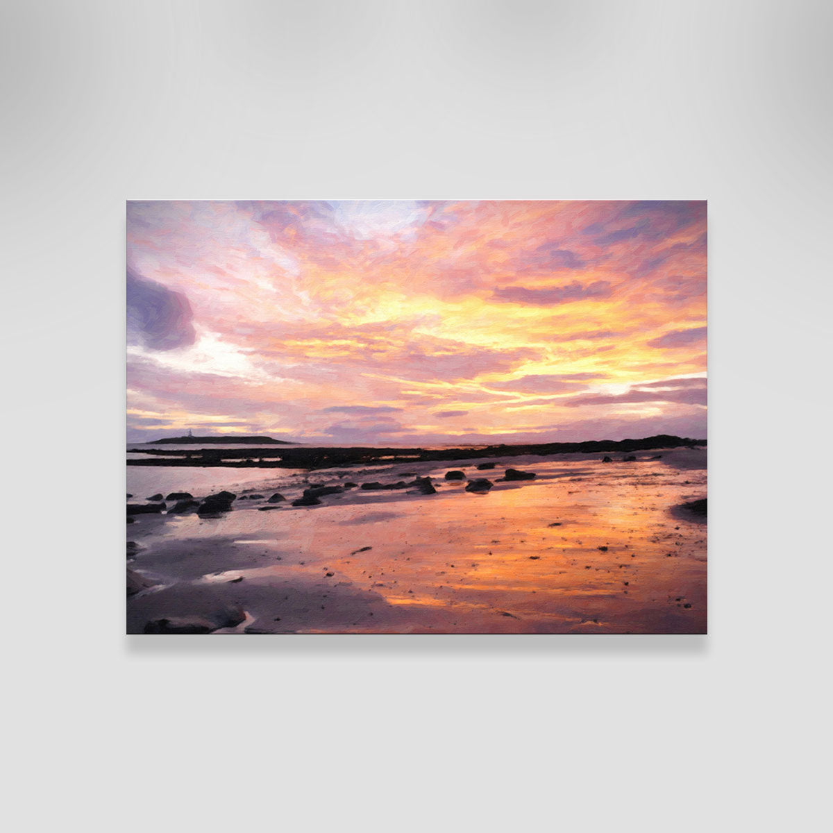 Soft Golden Sunrise Wall Art