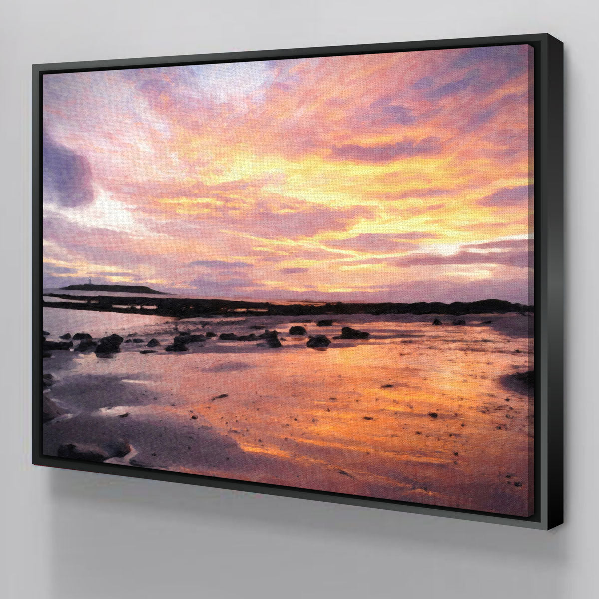 Soft Golden Sunrise Wall Art