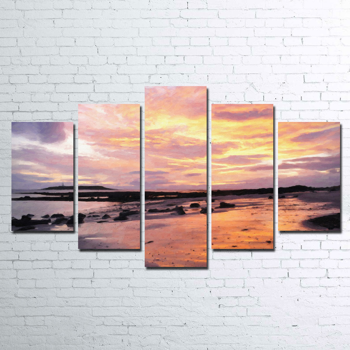 Soft Golden Sunrise Wall Art