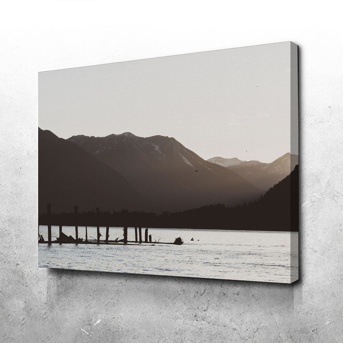 Remnants of a Dock Wall Art