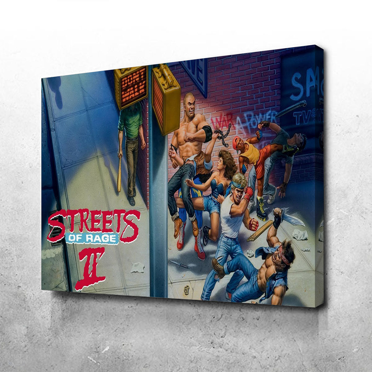 Streets of Rage 2 Wall Art