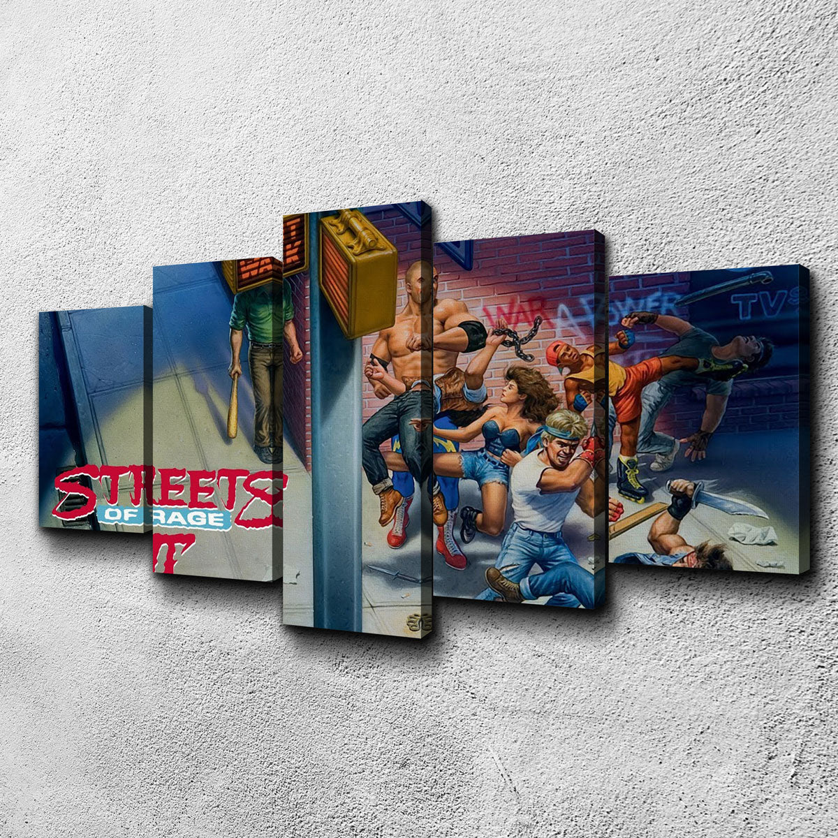Streets of Rage 2 Wall Art