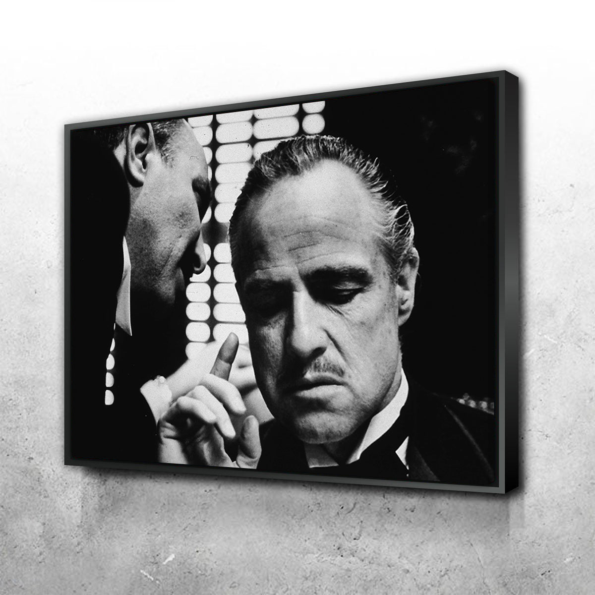 The Godfather Brando Canvas Set