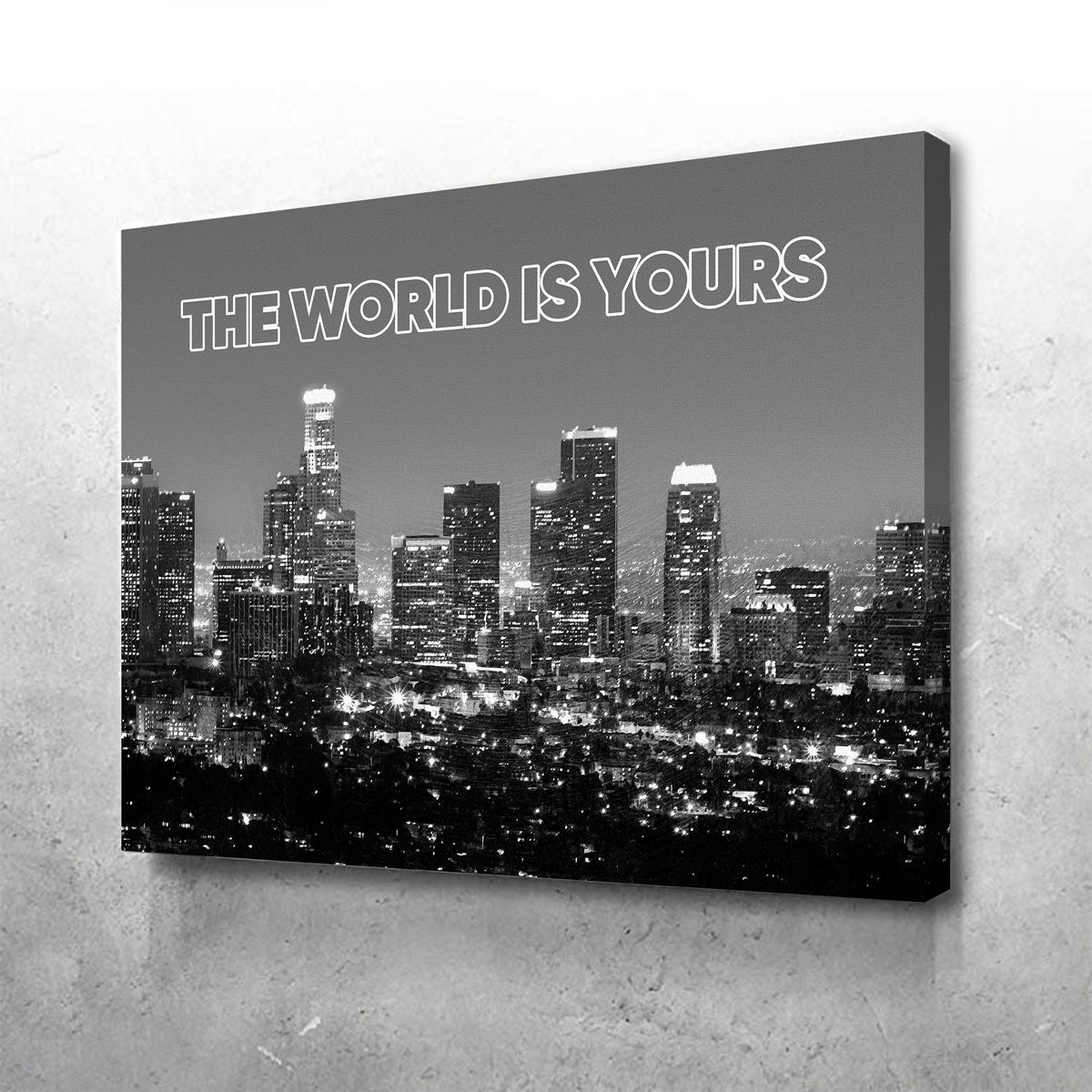 The World Is Yours Canvas Set