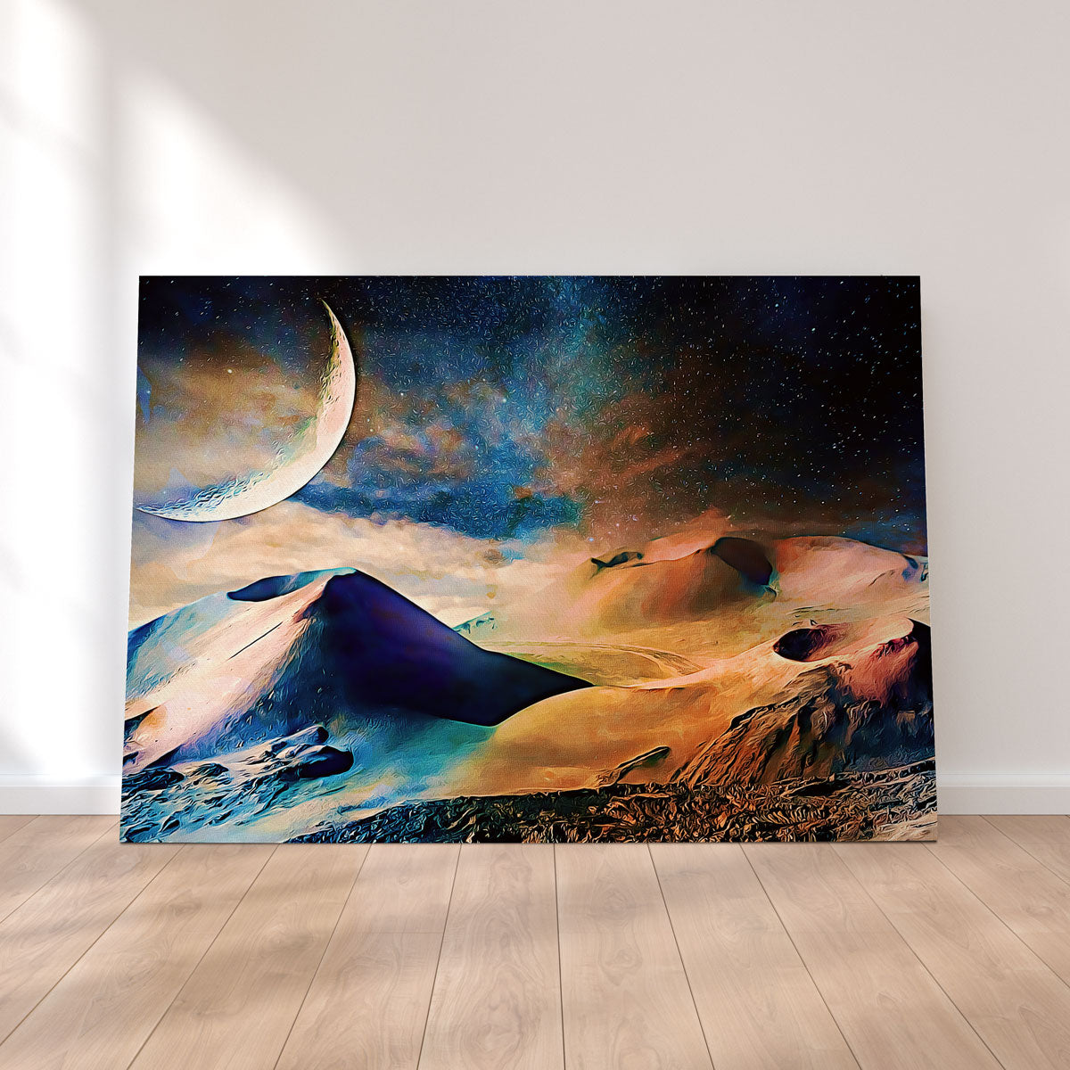 Volcano Planet Wall Art