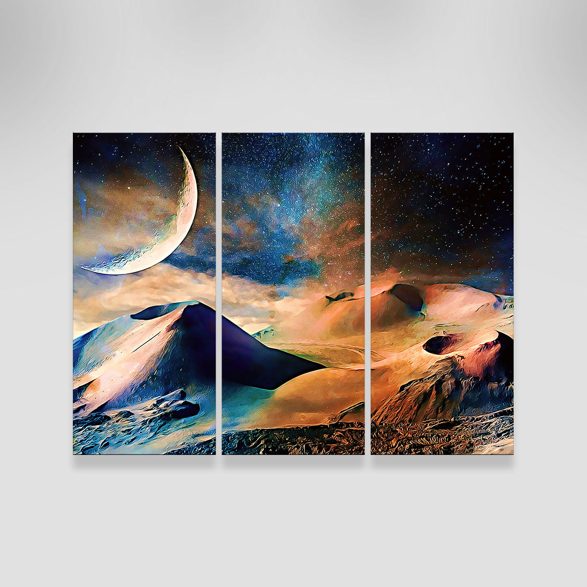 Volcano Planet Wall Art