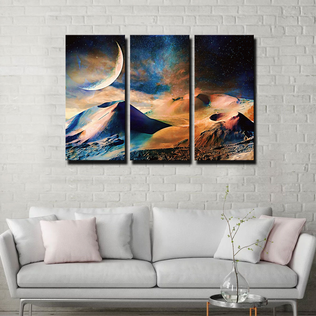 Volcano Planet Wall Art