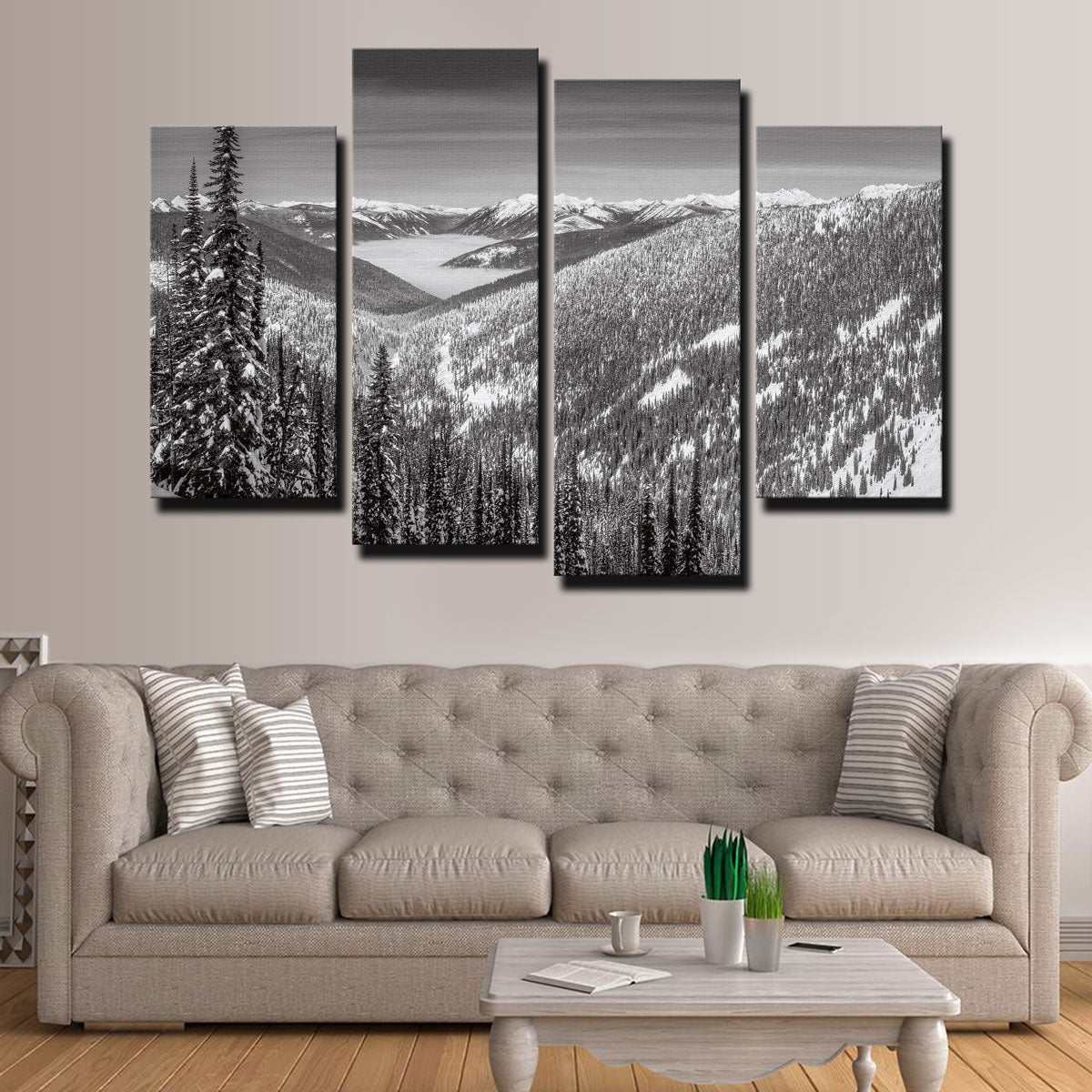 Whitewater Inversion Wall Art