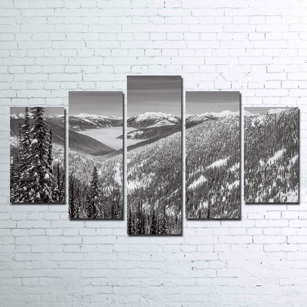 Whitewater Inversion Wall Art