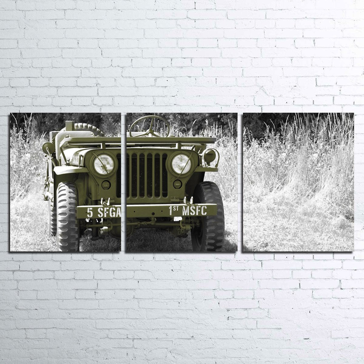 Jeep Willys Military Canvas Set