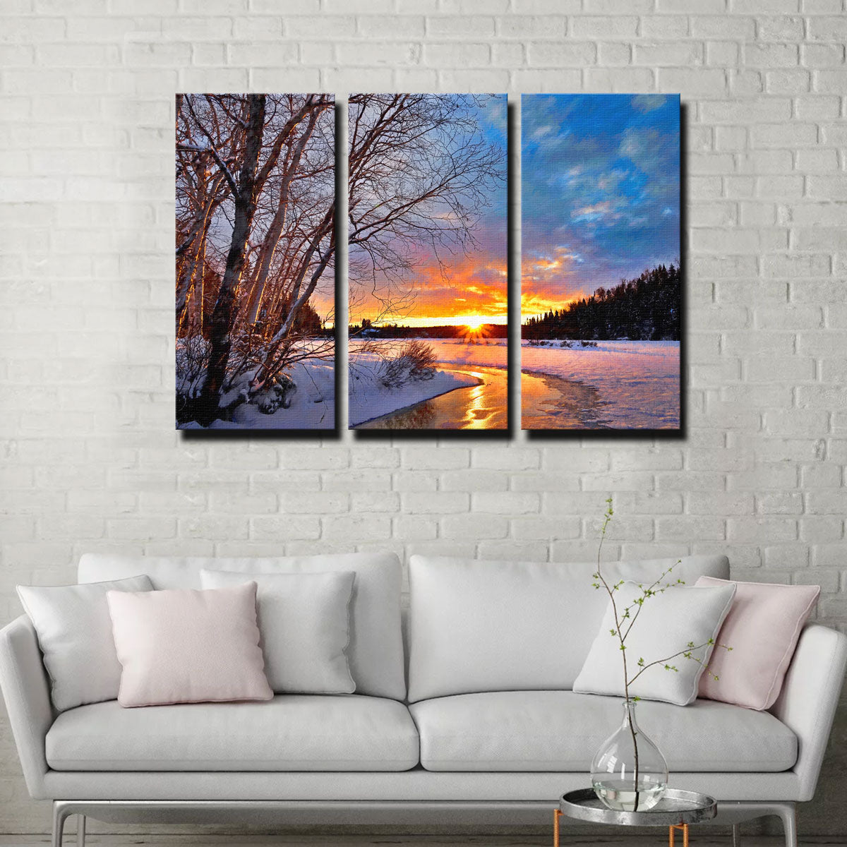 Winter Twilight Wall Art