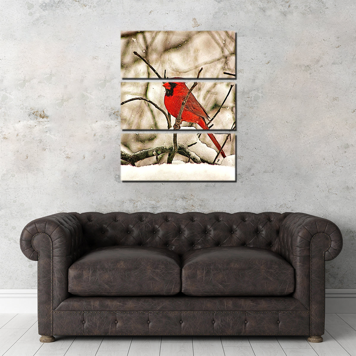 Winter’s Perch Wall Art