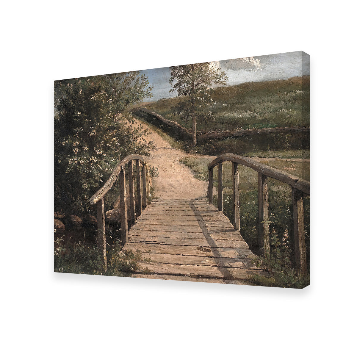 Wooden Bridge Wall Art