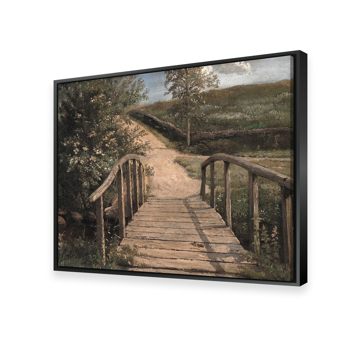 Wooden Bridge Wall Art