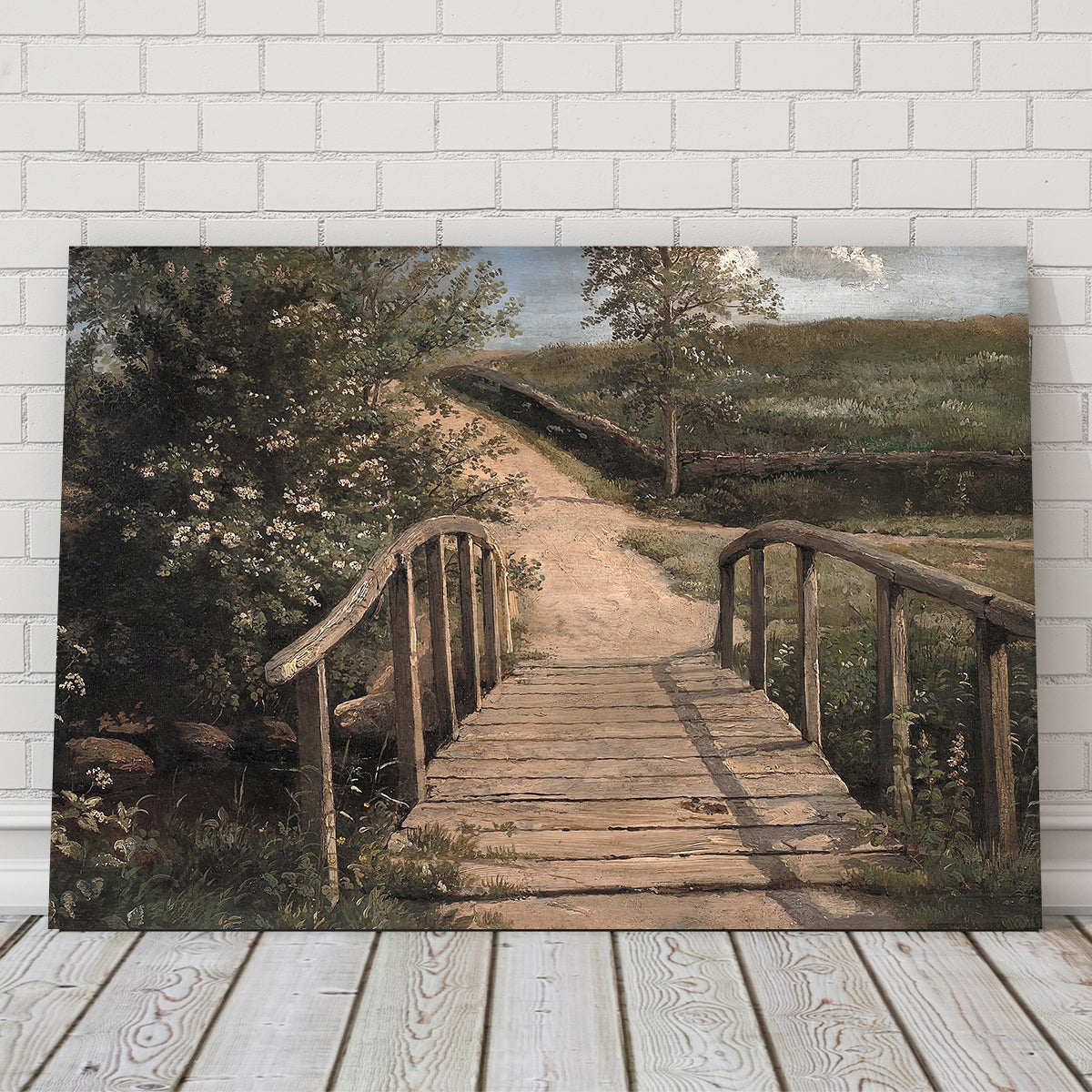 Wooden Bridge Wall Art