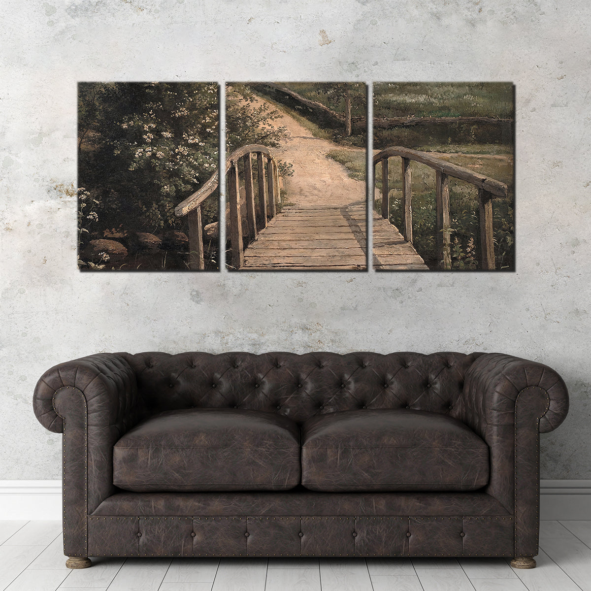 Wooden Bridge Wall Art