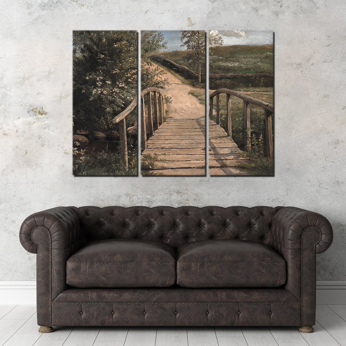 Wooden Bridge Wall Art