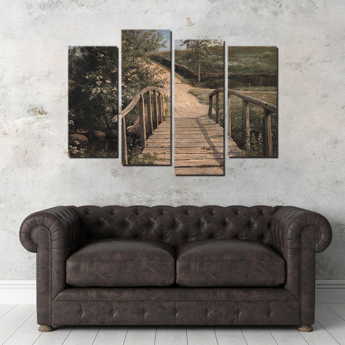 Wooden Bridge Wall Art