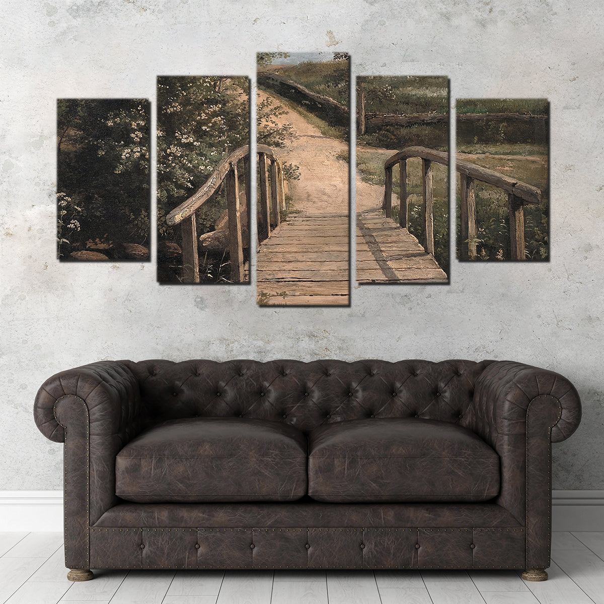 Wooden Bridge Wall Art