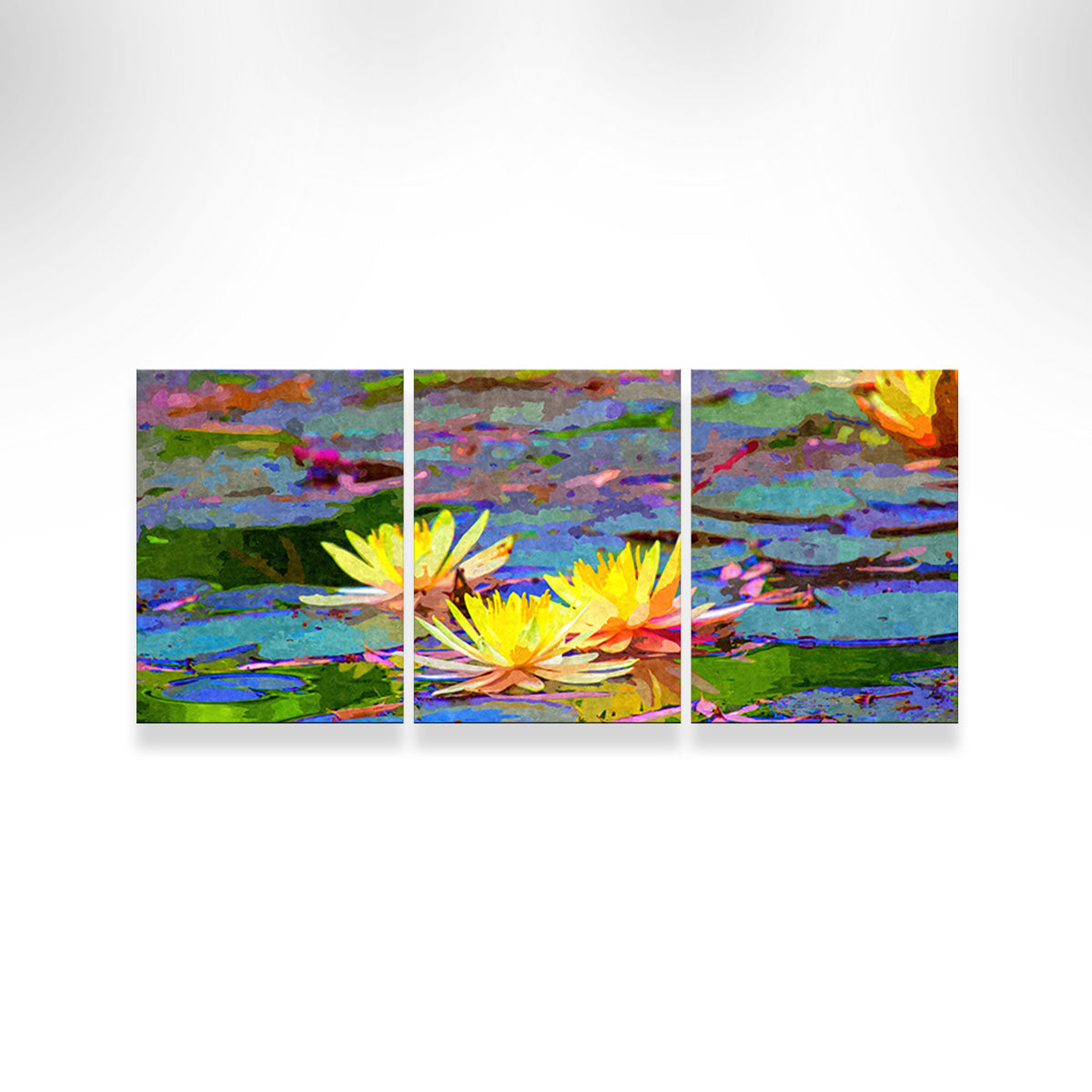 Yellow Water Lillies Wall Art