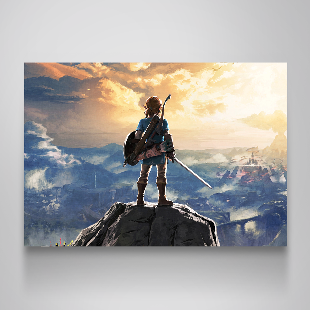 Zelda Breath of the Wild Wall Art