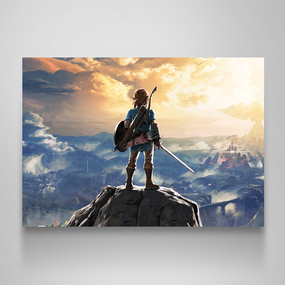 Zelda Breath of the Wild Canvas Set